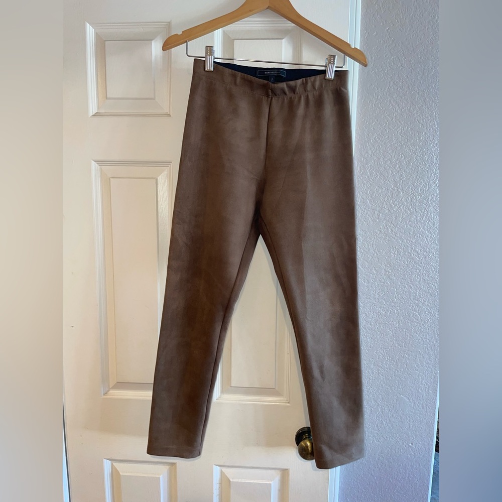 BCBG Suede leggings